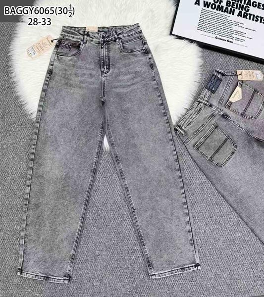Джинсы Lili (28-33) 6065 grey (деми)