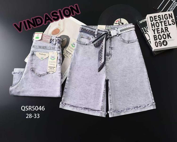 Шорты Lili (28-33) QSR5046 l.grey (лето)