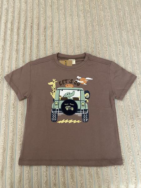 Футболка Baby Boom (2-5) BB113 brown (лето)