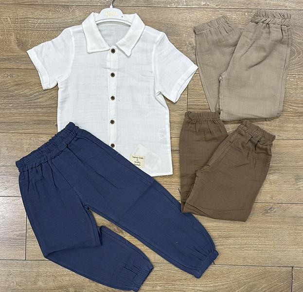Костюм Baby Boom (5-8) BB174 brown (лето)