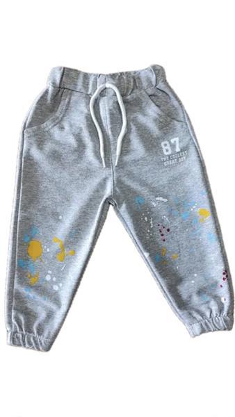 Штаны спорт Malibu2 (1-3) M301 l.grey (деми)