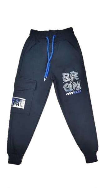 Штаны спорт Malibu2 (5-8) M5082 navy (деми)