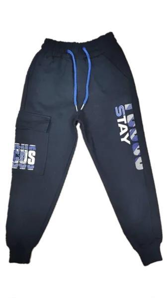 Штаны спорт Malibu2 (9-12) M5083 navy (деми)