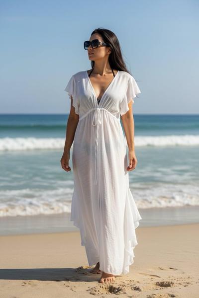 парео DFK (one size) 1-809 white (лето)