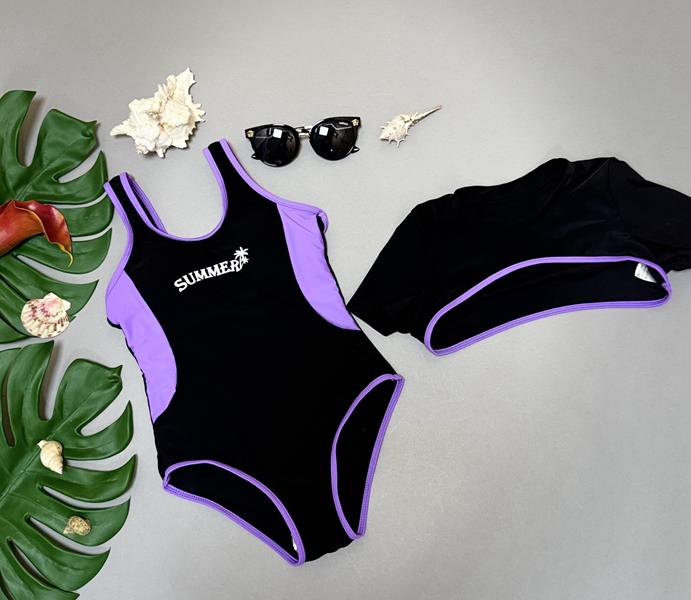 Комплект DFK (34-42) 1932 black-lilac (лето)