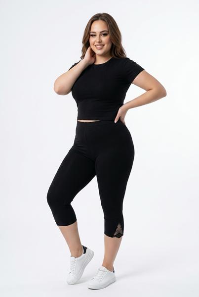 Бриджи Sport style (3XL-8XL) 700-1 black (лето)