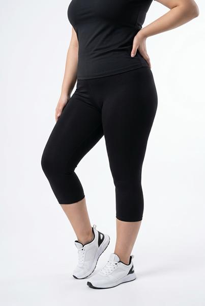Бриджи Sport style (6XL-8XL) 744 black (лето)