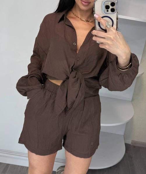 Костюм Lora (one size) LR1382 brown (лето)