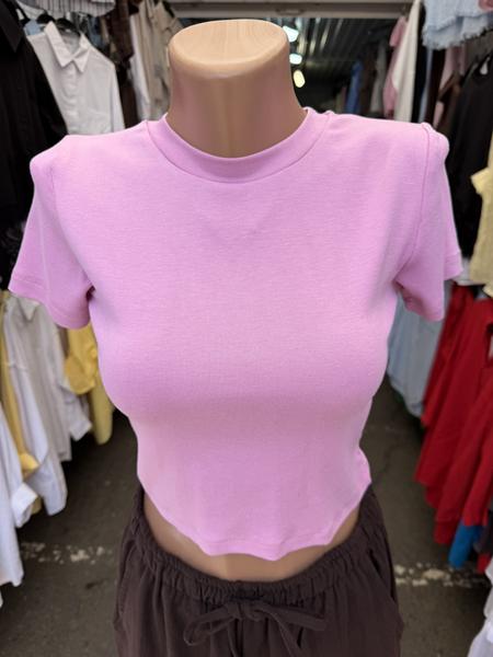Футболка New Season (S-L) F004 pink (лето)