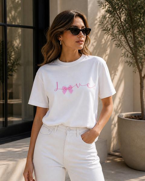 Футболка New Season (S-L) F028 white (лето)
