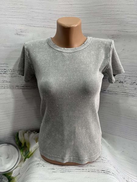 Футболка New Season (S-L) FS014 grey (лето)