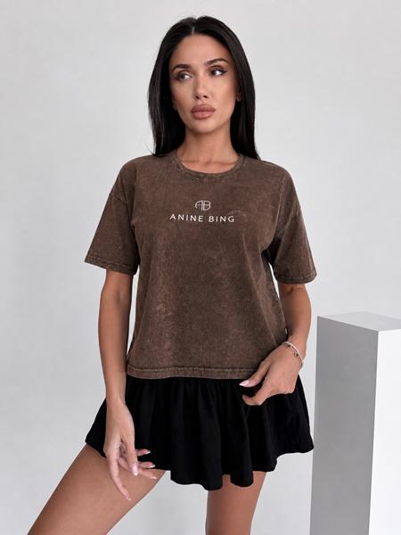 Футболка New Season (one size) FV029 brown (лето)