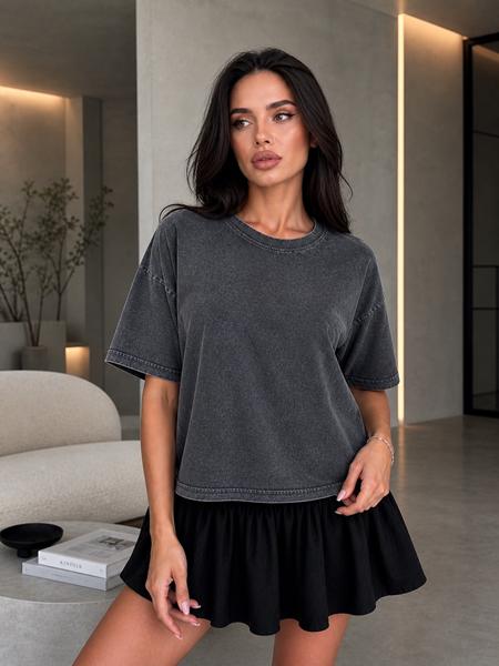 Футболка New Season (one size) FV030 d.grey (лето)