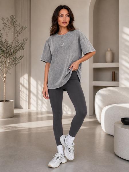 Футболка New Season (one size) FV031 grey (лето)