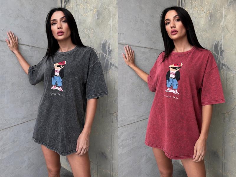 Футболка New Season (one size) FV032 grey (лето)