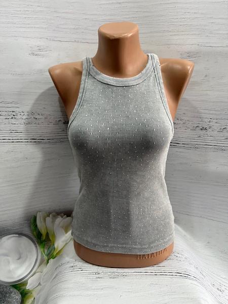 Майка New Season (S-L) MS015 grey (лето)