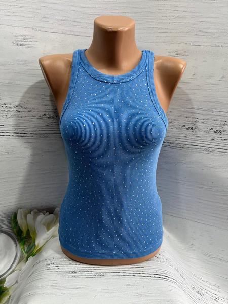Майка New Season (S-L) MS015 l.blue (лето)