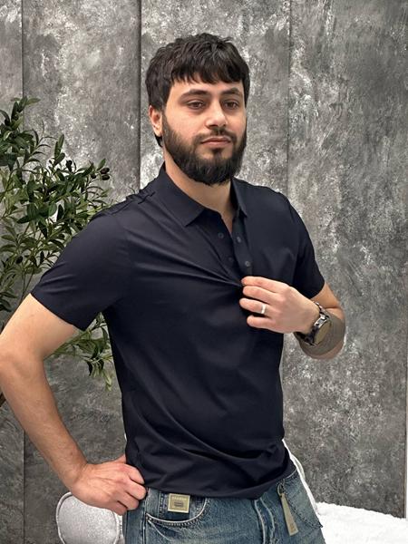 Футболка Balami (M-2XL) 25932 black (лето)