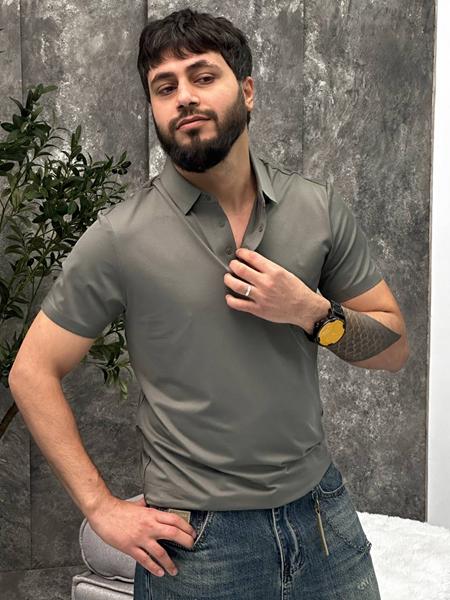 Футболка Balami (M-2XL) 25932 khaki (лето)