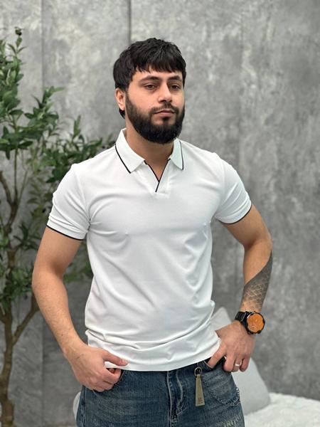 Футболка Balami (M-2XL) 2605 white (лето)