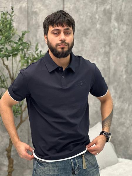 Футболка Balami (M-2XL) 5073 black (лето)