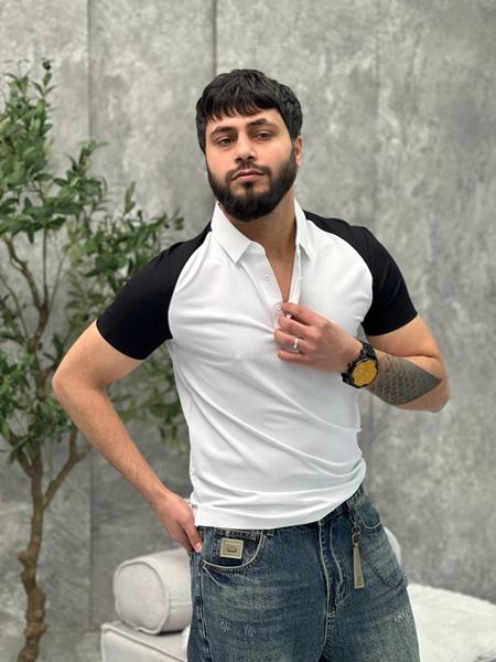 Футболка Balami (M-2XL) 601 white (лето)