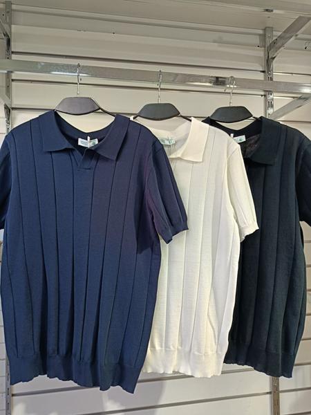 Футболка Balami (M-3XL) 72106 navy (лето)