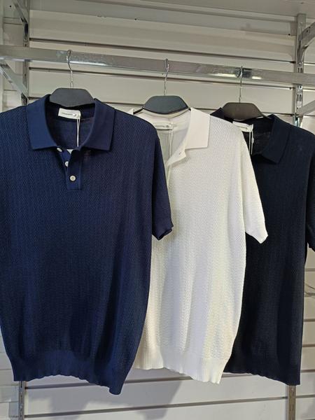 Футболка Balami (M-3XL) 87014 navy (лето)