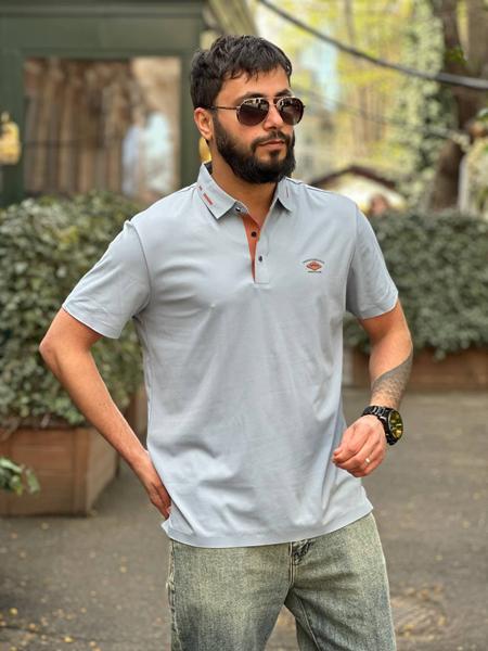 Футболка Balami (L-3XL) 8956 grey (лето)