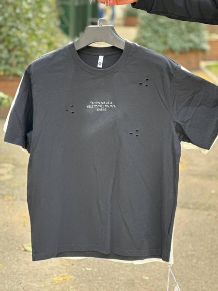 Футболка Balami (L-2XL) BL108 black (лето)
