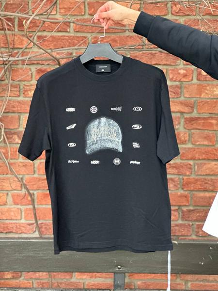 Футболка Balami (L-2XL) BL116 black (лето)