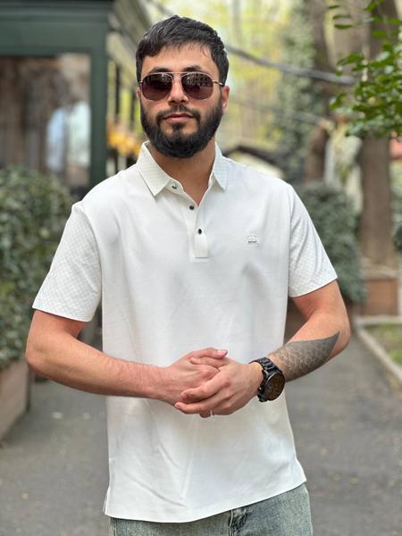 Футболка Balami (L-3XL) BL168 white (лето)