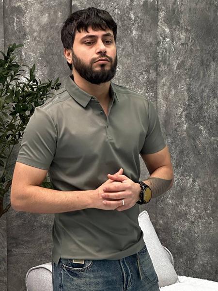 Футболка Balami (M-2XL) BL184 khaki (лето)