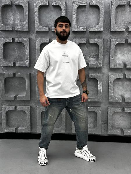 Футболка Balami (M-3XL) BL200 white (лето)