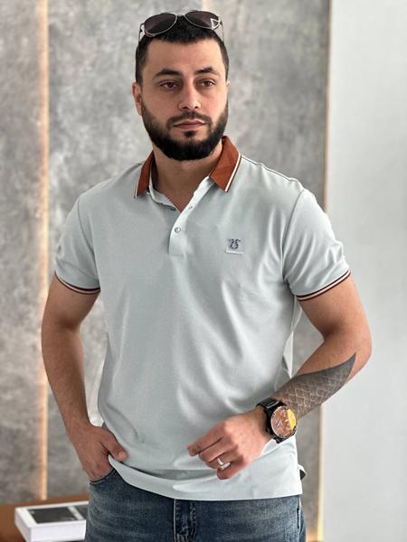 Футболка Balami (L-3XL) BL27 l.grey (лето)