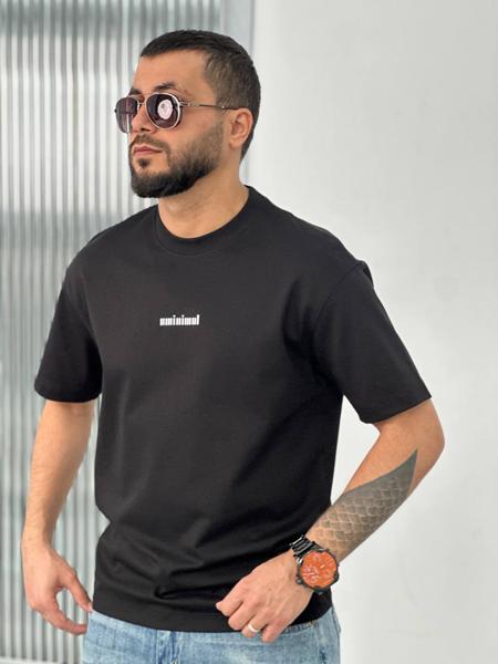 Футболка Balami (L-2XL) BL3 black (лето)