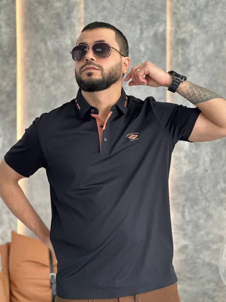 Футболка Balami (L-3XL) BL38 black (лето)