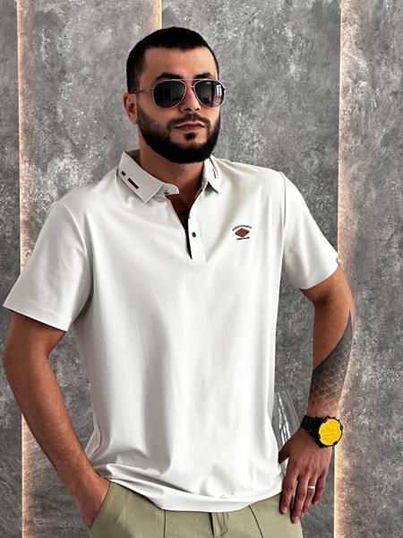 Футболка Balami (L-3XL) BL39 white (лето)