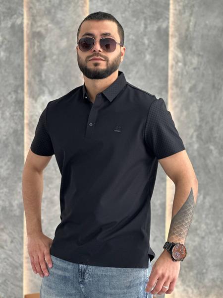 Футболка Balami (L-3XL) BL57 black (лето)
