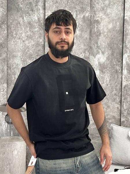 Футболка Balami (L-3XL) BL62 black (лето)
