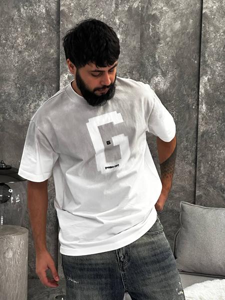 Футболка Balami (L-3XL) BL63 white (лето)