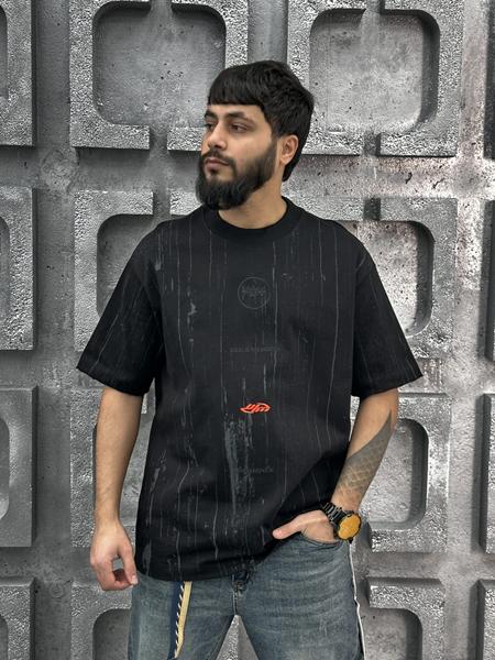 Футболка Balami (M-3XL) BL68 black (лето)