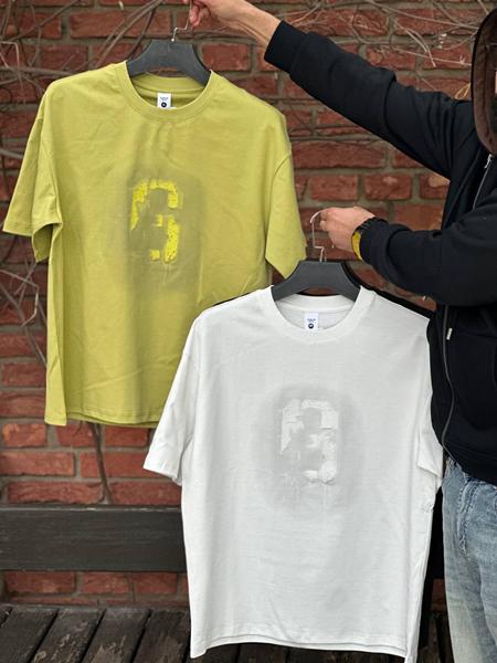 Футболка Balami (M-3XL) BL76 yellow (лето)