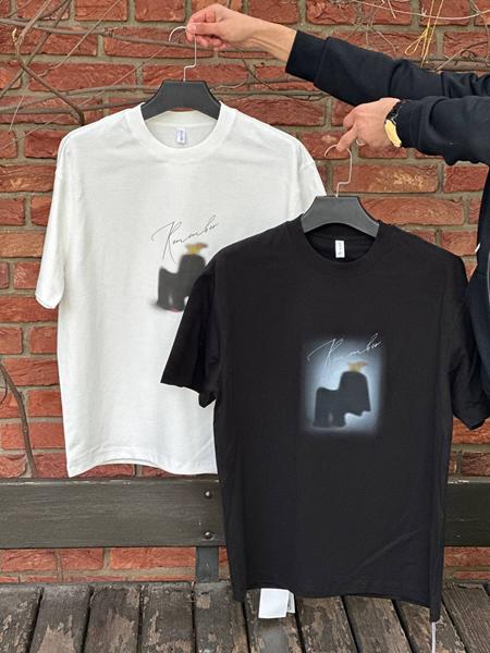 Футболка Balami (L-3XL) BL78 black (лето)