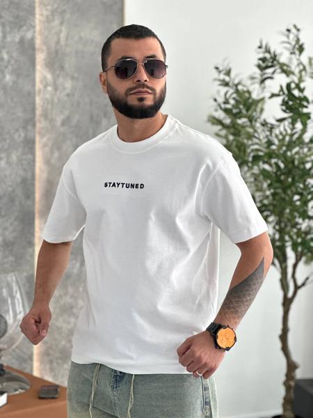 Футболка Balami (L-3XL) BL9 white (лето)