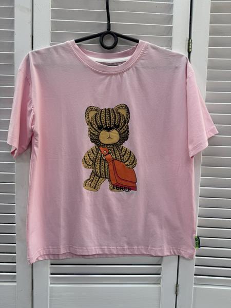 Футболка Delfinka (130-180) 9001 pink (лето)