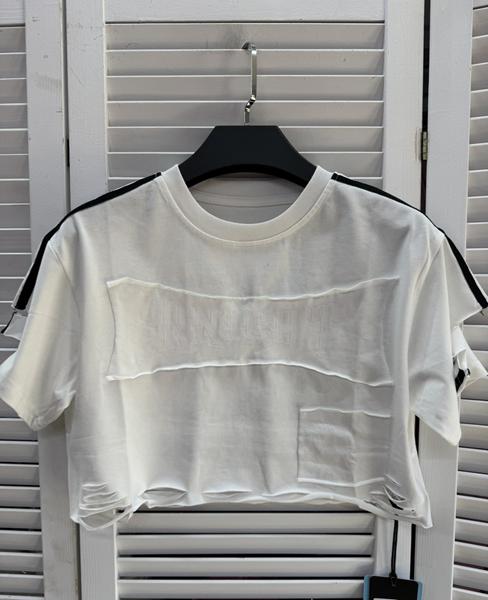 Топ Delfinka (120-170) XS233 white (лето)