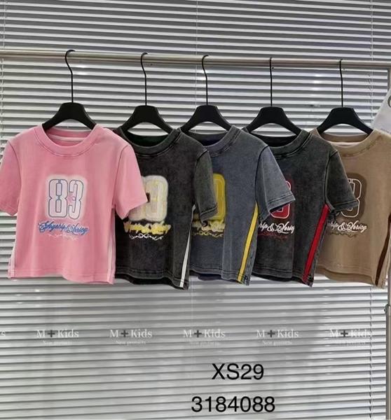 Футболка Delfinka (120-170) XS29 d.grey-red (лето)