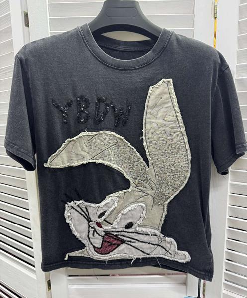 Футболка Delfinka (120-170) XS58 d.grey (лето)