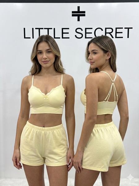 Топ Little Secret (one size) 0777-1 yellow (лето)